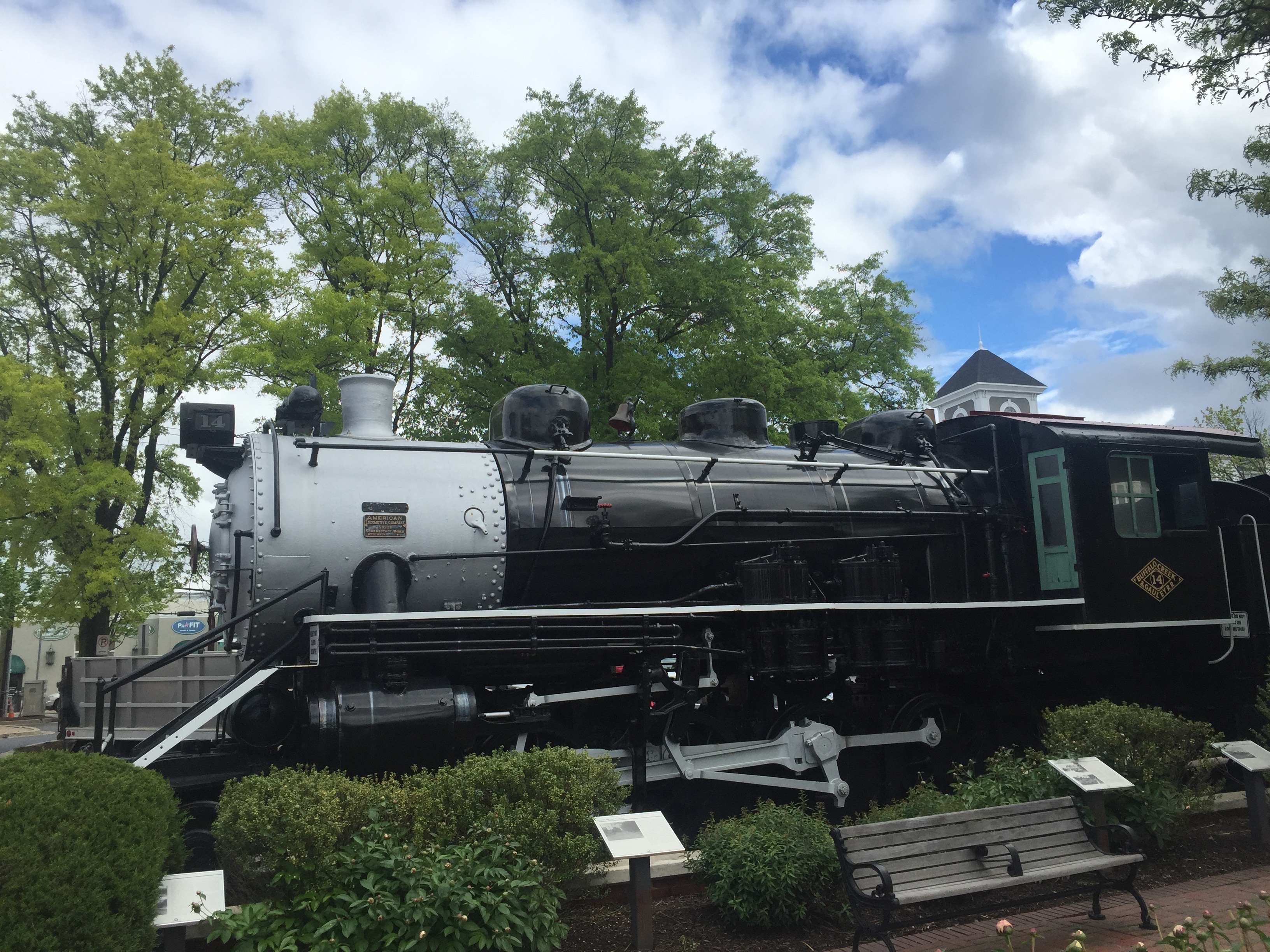Locomotive at Gaithersburg Community Museum